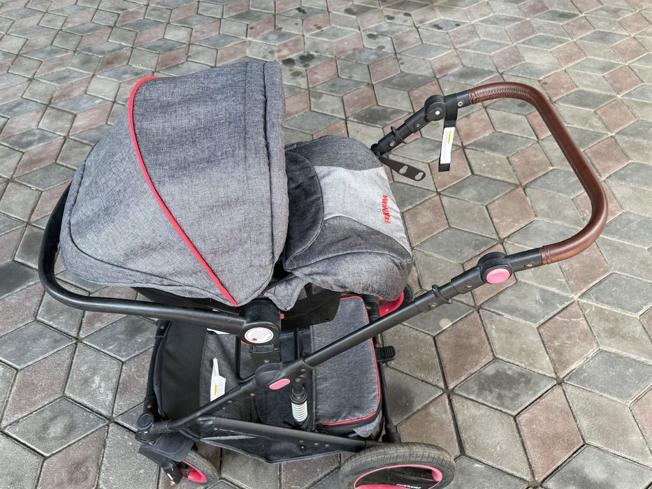 Коляска 3в1 люлька, автокресло