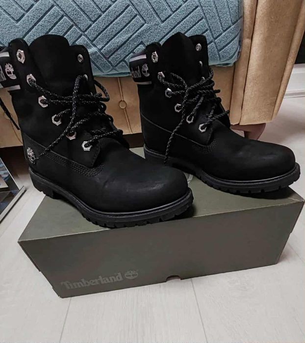 Ghete Timberland piele naturala nabuc