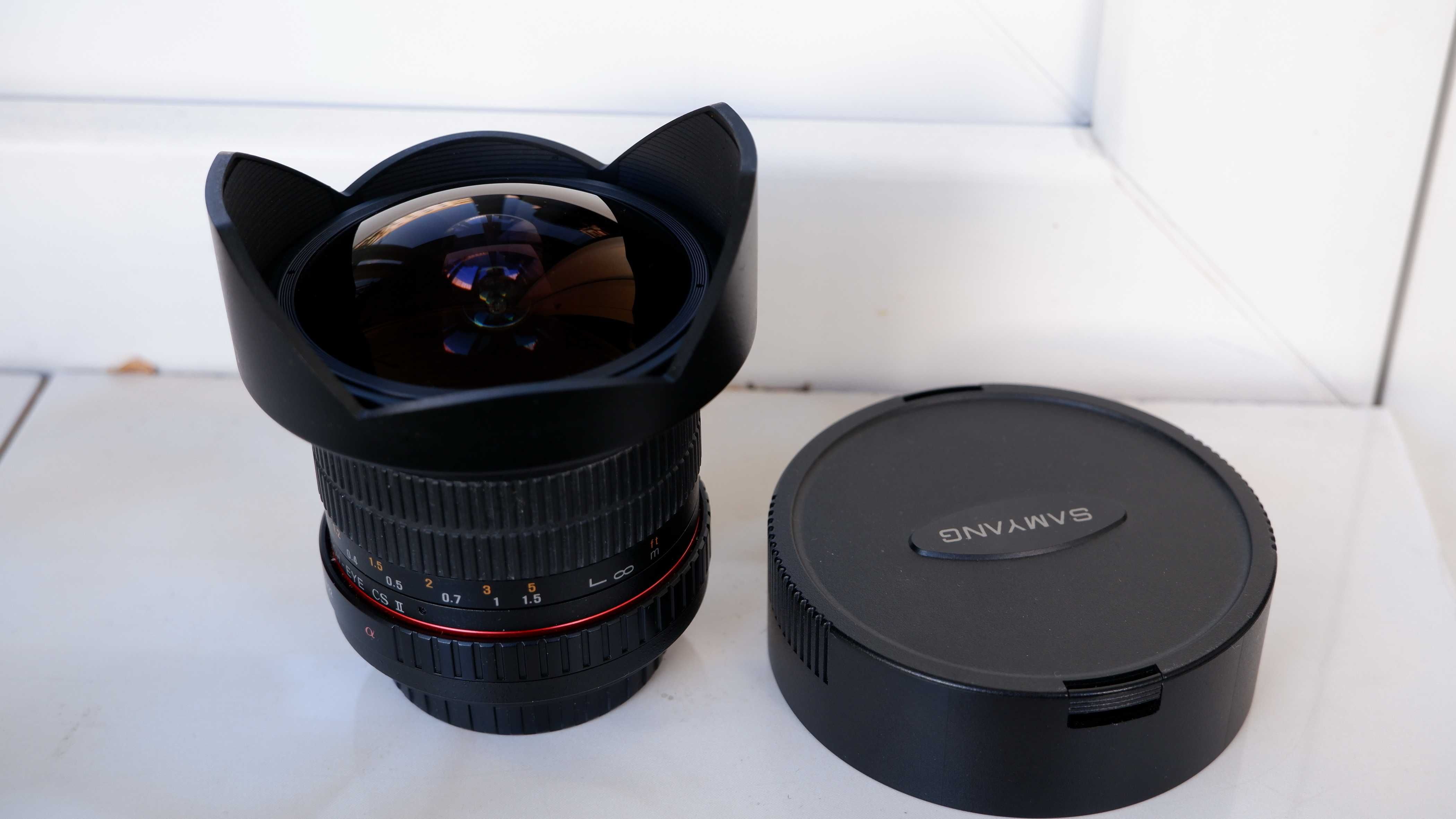 Obiectiv Samyang 8mm F3.5 UMC Fisheye CS II montura Sony A