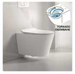Стенна тоалетна чиния със седалка Inter Ceramic Tordado