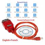 Renolink V2.10 Programator Renault-Dacia ECU-Airbag OBDlink SX DDT2000