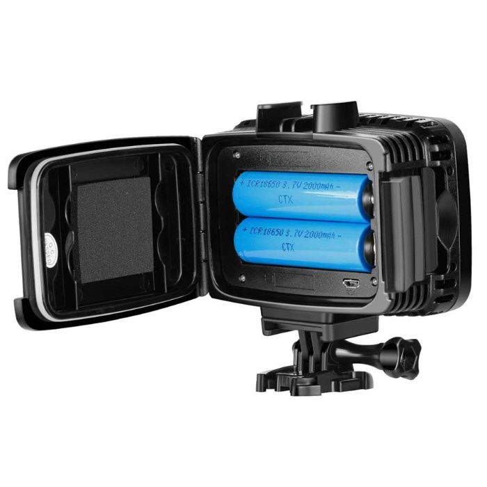 Осветление за подводно снимане SL-101, До 40м за GoPro