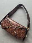 Дамска чанта Manc Lilith Brown Croc
