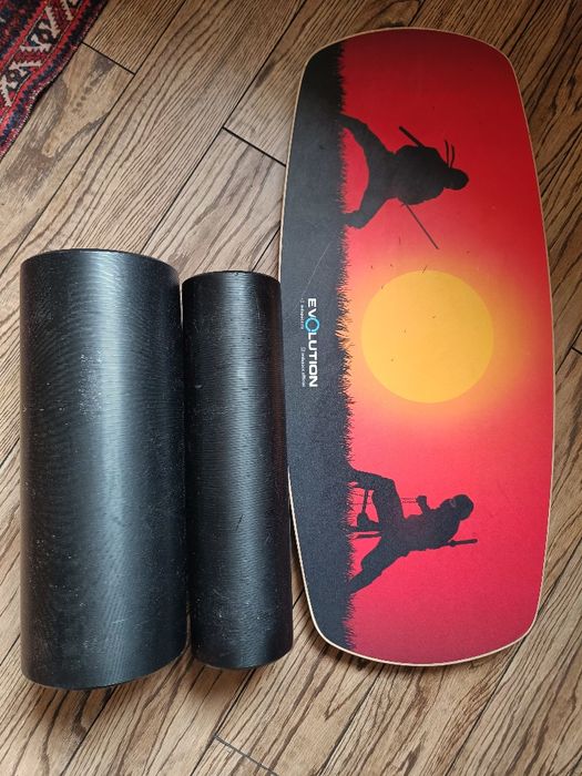 Баланс борд с двумя цилиндрами