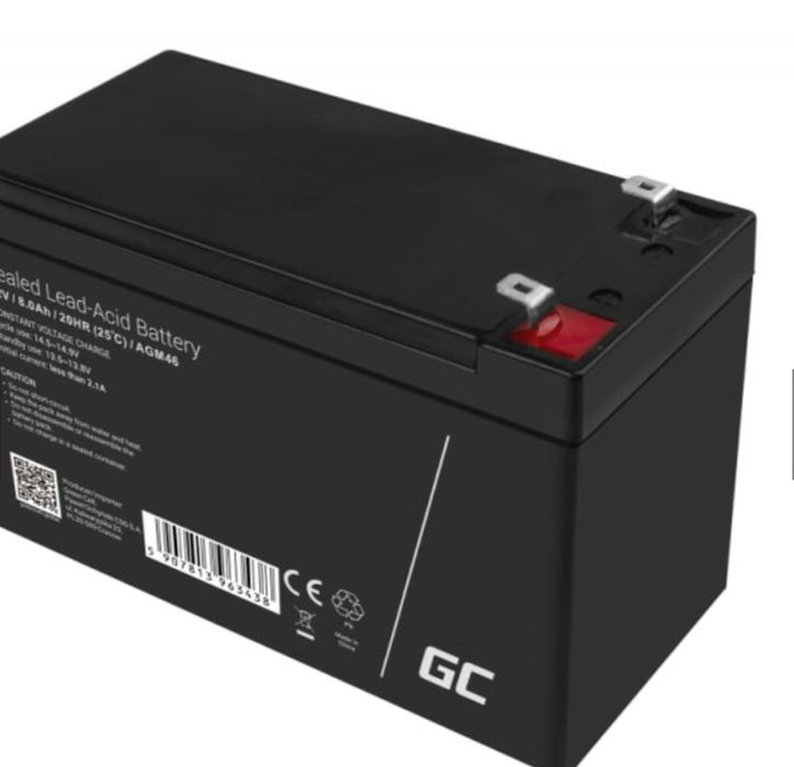Acumulator 12V 8Ah F2 AGM Green Cell AGM46 UPS trotineta sau mașinuță