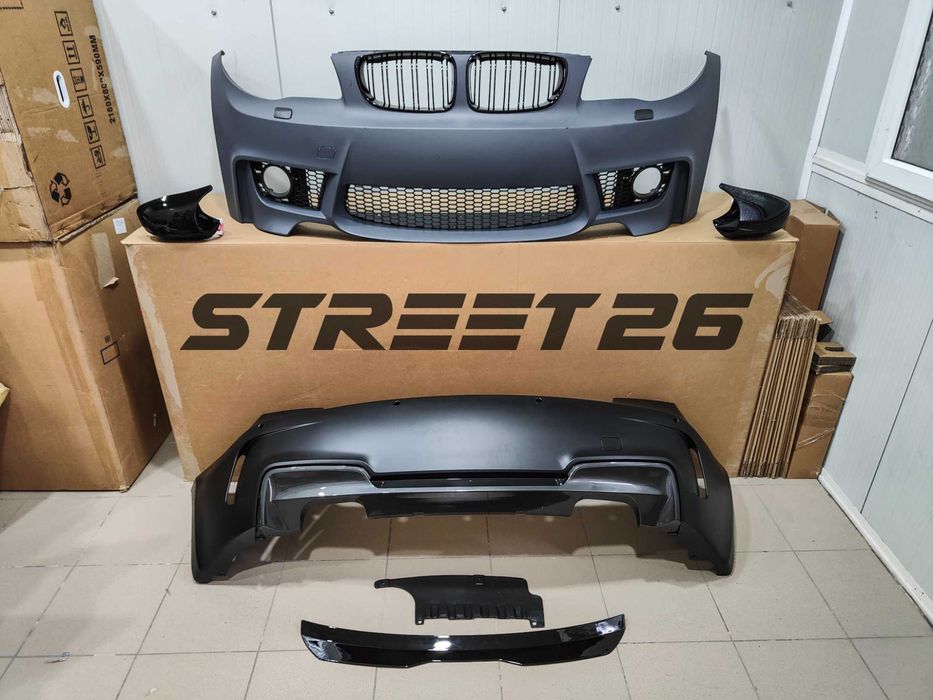Kit Pachet M 1M BMW Seria 1 E87 E81 (2004-2011) cu Accesorii Tuning