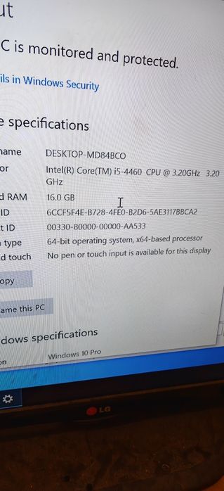 Unitate pc Lenovo H50-50 MT i5-4460, 240GB SSD, 1TB, 16GB DDR3