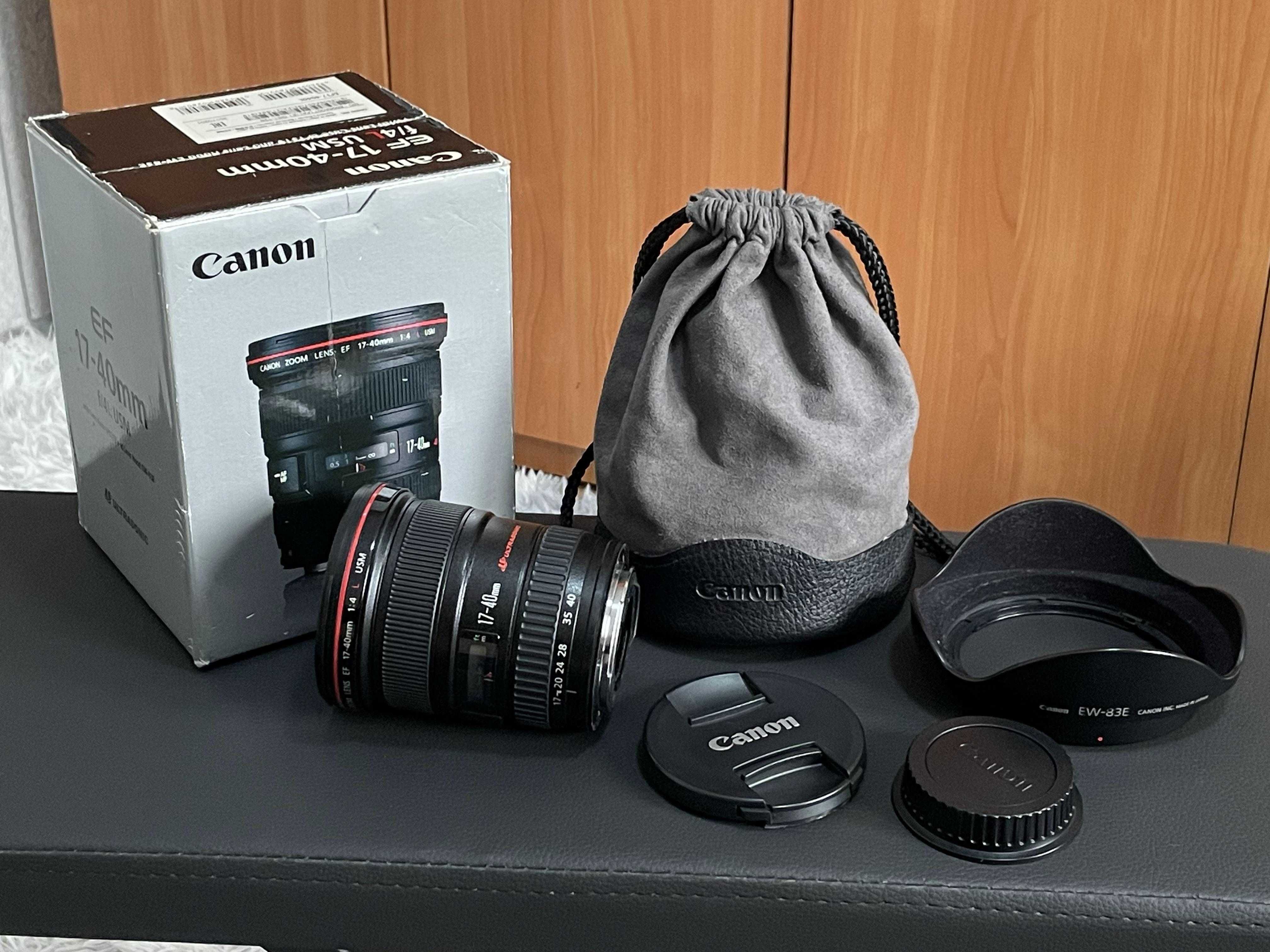 Объектив Canon EF 17-40mm f/4.0L USM