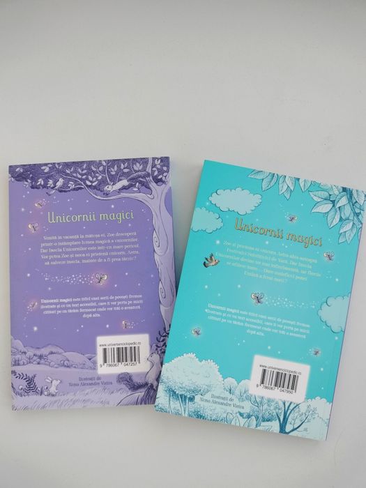 Unicornii Magici – primele 2 volume, stare impecabilă, ca noi!