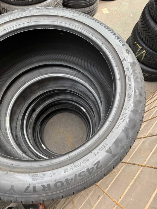 2x Anvelope NOI Vara 245/40 R17 - Continental Premium Contact 6
