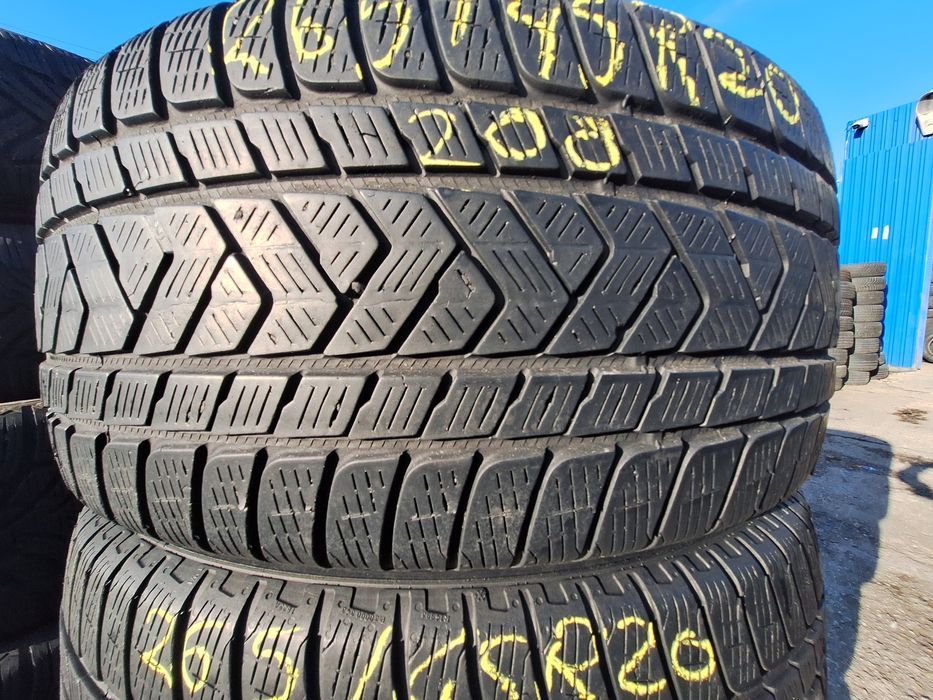 2 anvelope iarna 265/45r20 Pirelli 2019 Montaj Gratuit