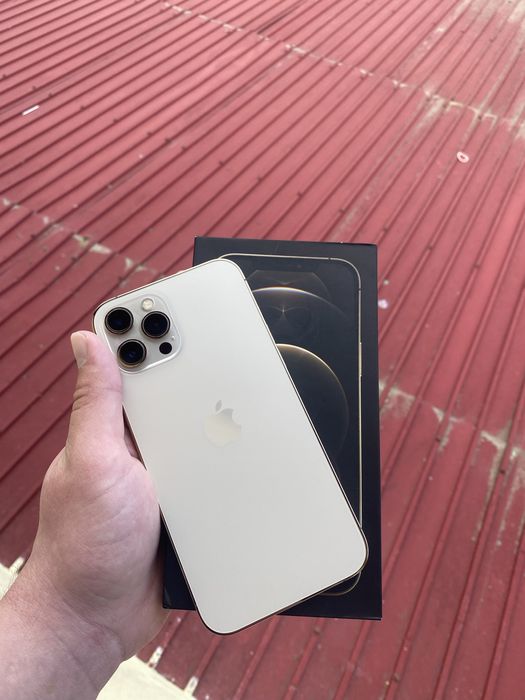 Iphone 12 Pro Max Gold 100% PRET FIX