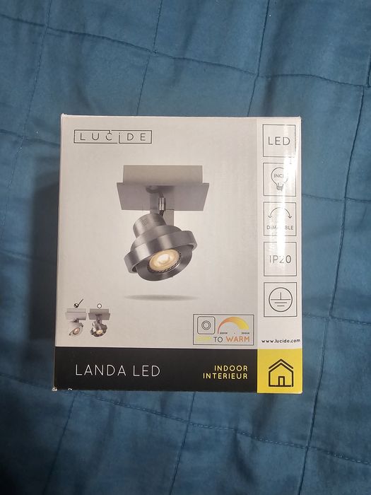 Lampa spot led, 2 bucăți, noi