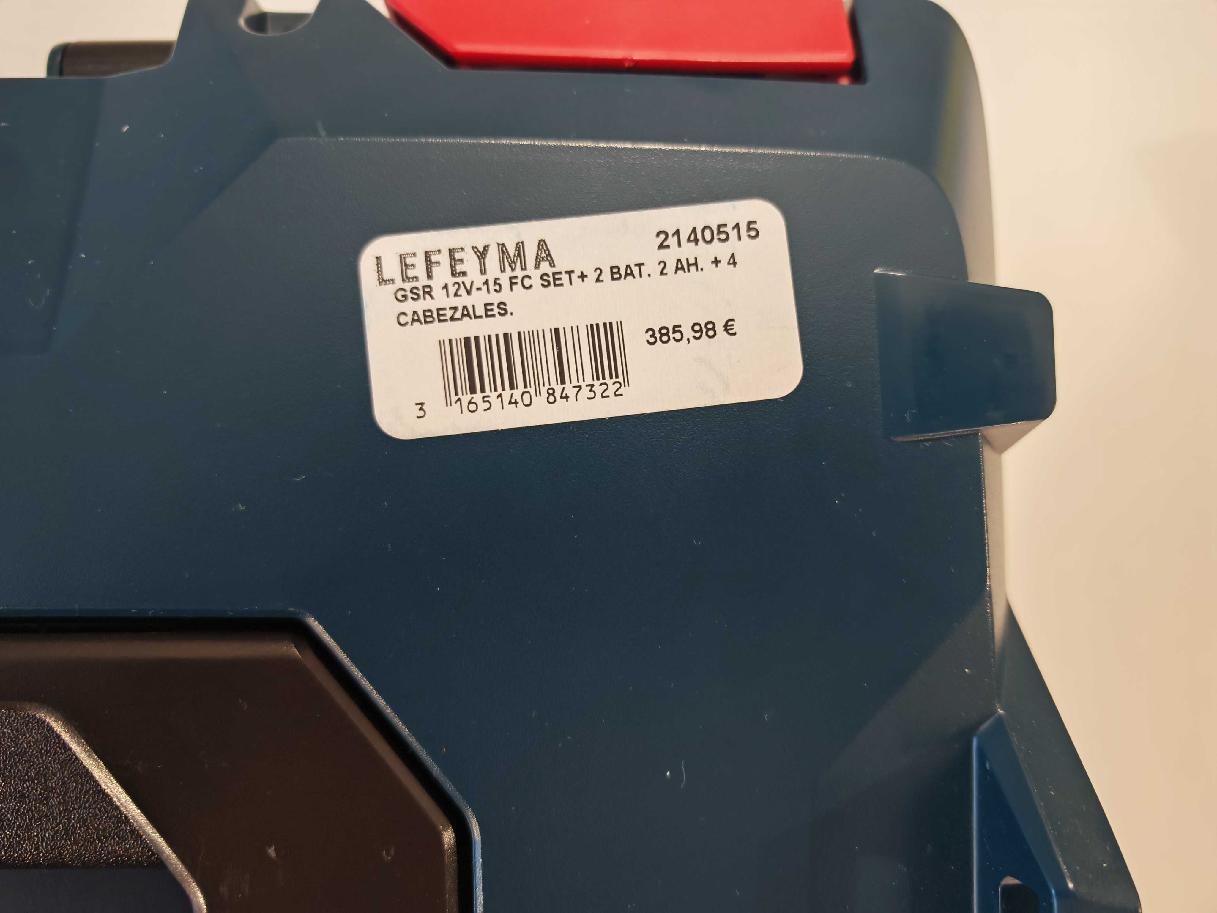 Акумулаторен винтоверт BOSCH GSR 12V-15 с 2 батерии, 2Ah, 12V