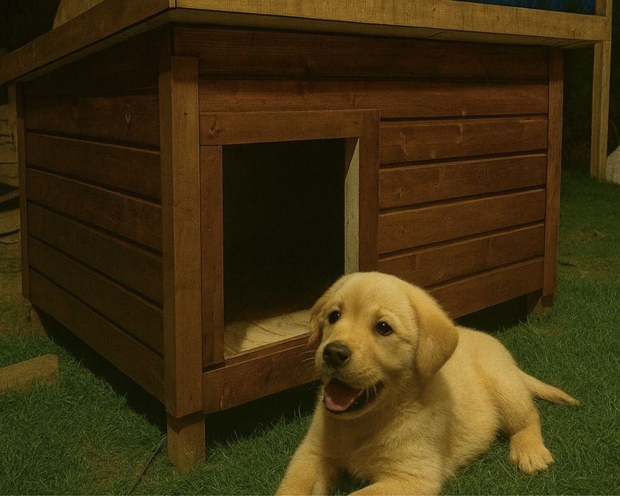 Теплая Будка Вольеры Дом для Собак