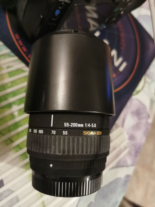 фотоапарат Pentax K20D с два обектива и подарък: чантичка