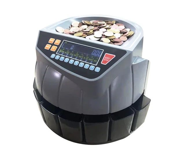 Машина за броене сортиране  монети стотинки български левове stotinki