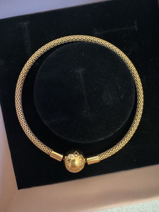 Гривна Pandora оригинално 14к златно покритие