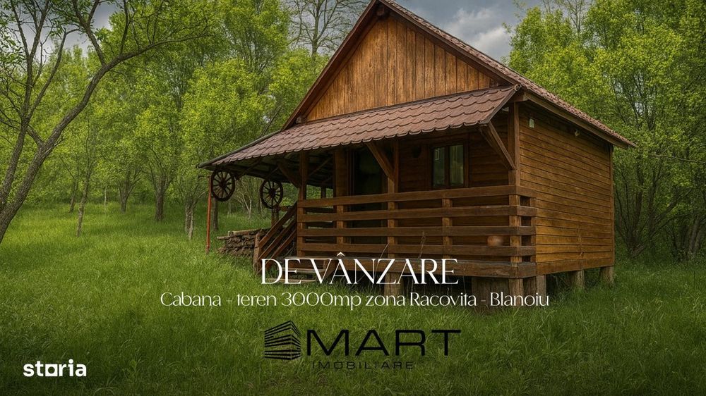 Teren intravilan 3102mp zona Racovita-Blanoiu