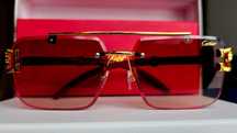 Ochelari de soare Cartier Brown lens