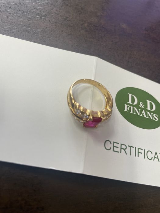 Златен пръстен 18к