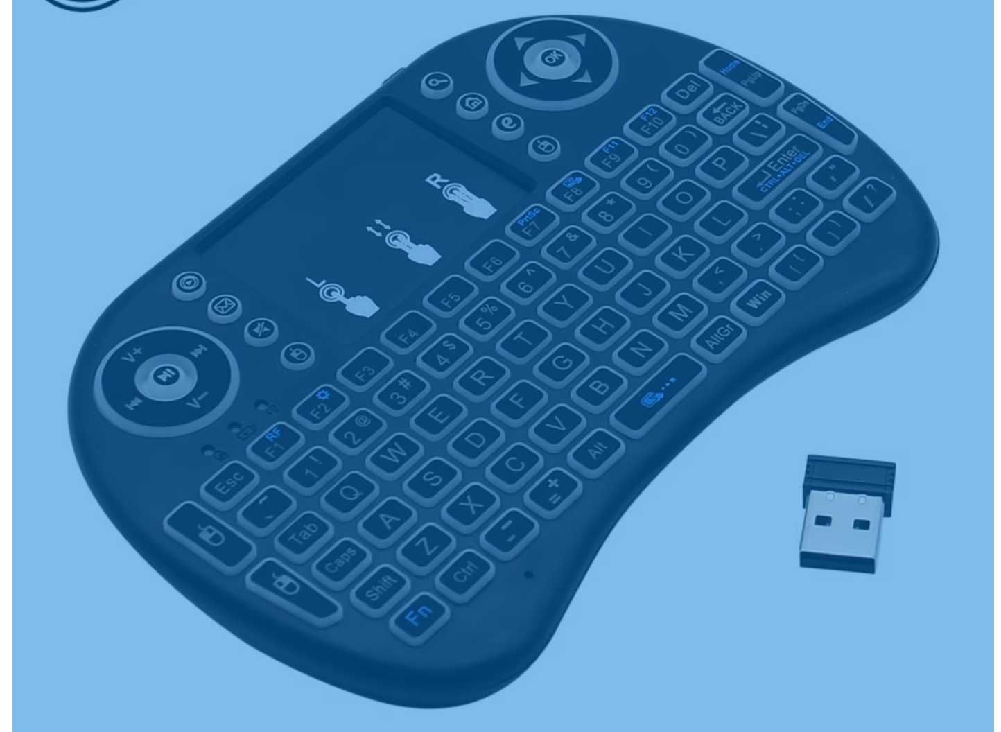 ново мини wifi клавиатура
