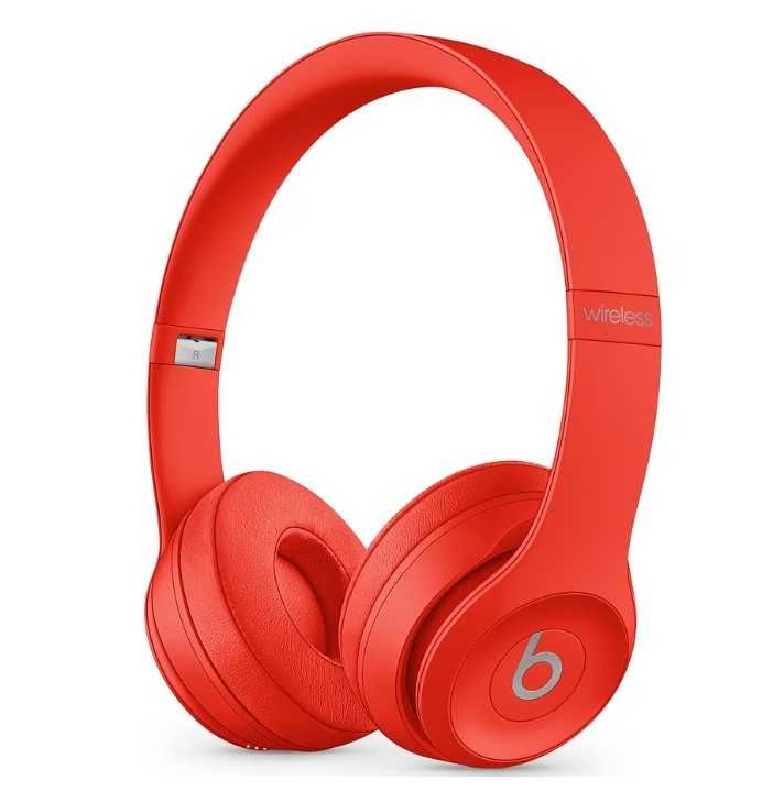 Casti On Ear Beats Solo3, Wireless, Bluetooth, Microfon, 40 ore, Red