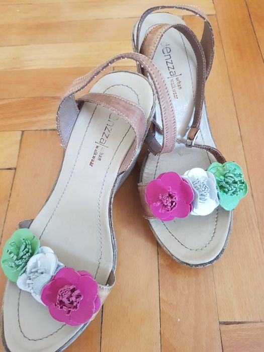 Vand sandale din piele naturala, firma Cadenzza