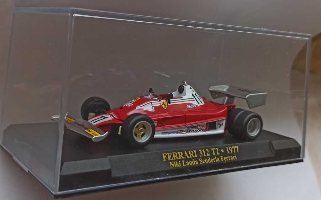 Macheta Ferrari 312 T2 Nicky Lauda 6 roti Formula 1 1977 - IXO 1/43 F1