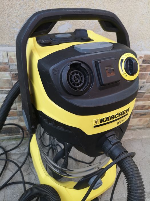 Прахосмукачка Karcher WD6 Контакт Тупалка Сухопътните