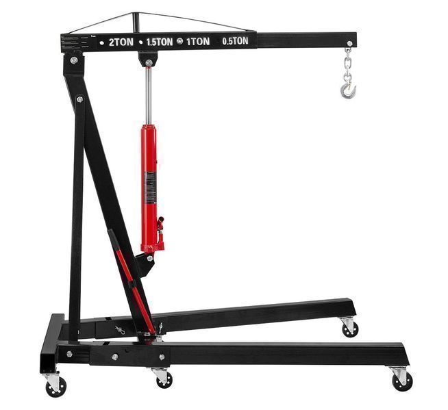 Хидравличен кран за двигатели тип "жираф" 2 т redats