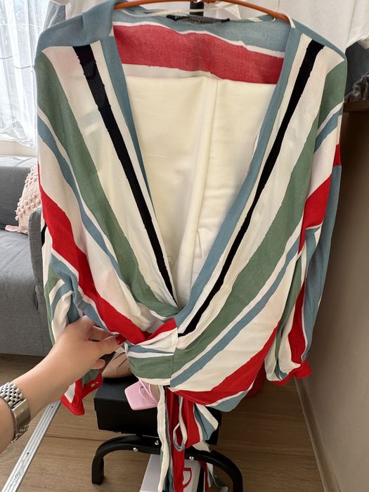 Camasa Zara, parte peste parte, marimea L