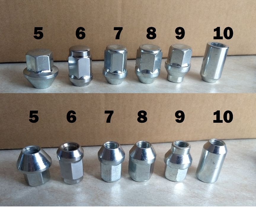 Set 10 Prezoane lungi VW Golf , Passat M14 pas 1,5