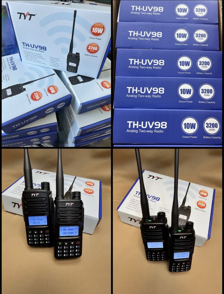 Радиостанция TYT TH-UV98 walkie talkie  radiostation радио уоки токи