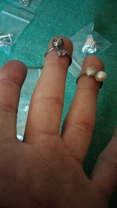 Серебряные кольца 925пр