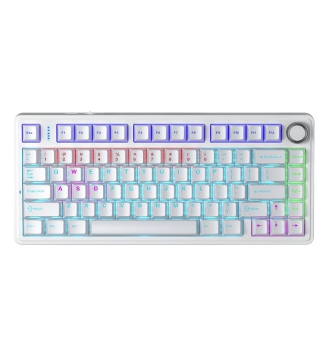 Клавиатура AULA F75 Wired Version белый