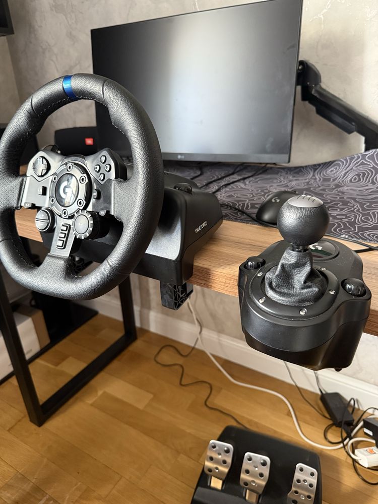 Logitech G923 + МКПП (Shifter) | Идеал для симрейсинга