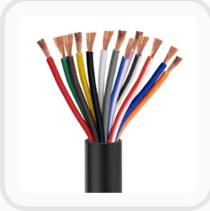 Cablu 13 x 0,5 mm² 10 m, cupru 12 V/24 V remorcă, rulotă,