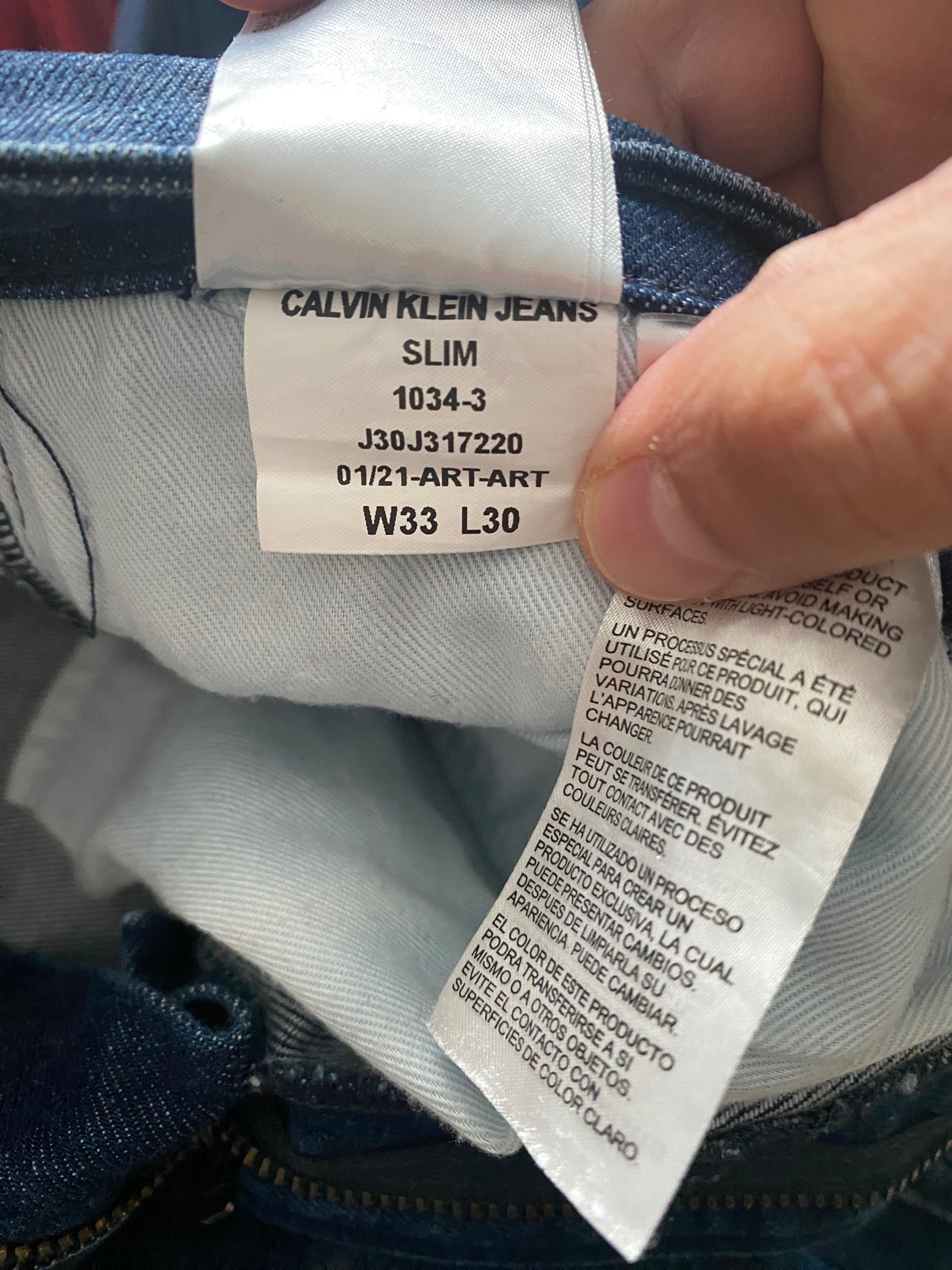 Дънки Calvin Kleyn