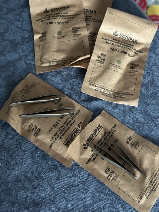 Пинцеты для коррекции бровей профессиональные