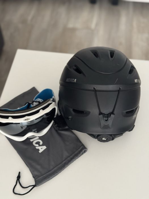 Casca + ochelari de schi