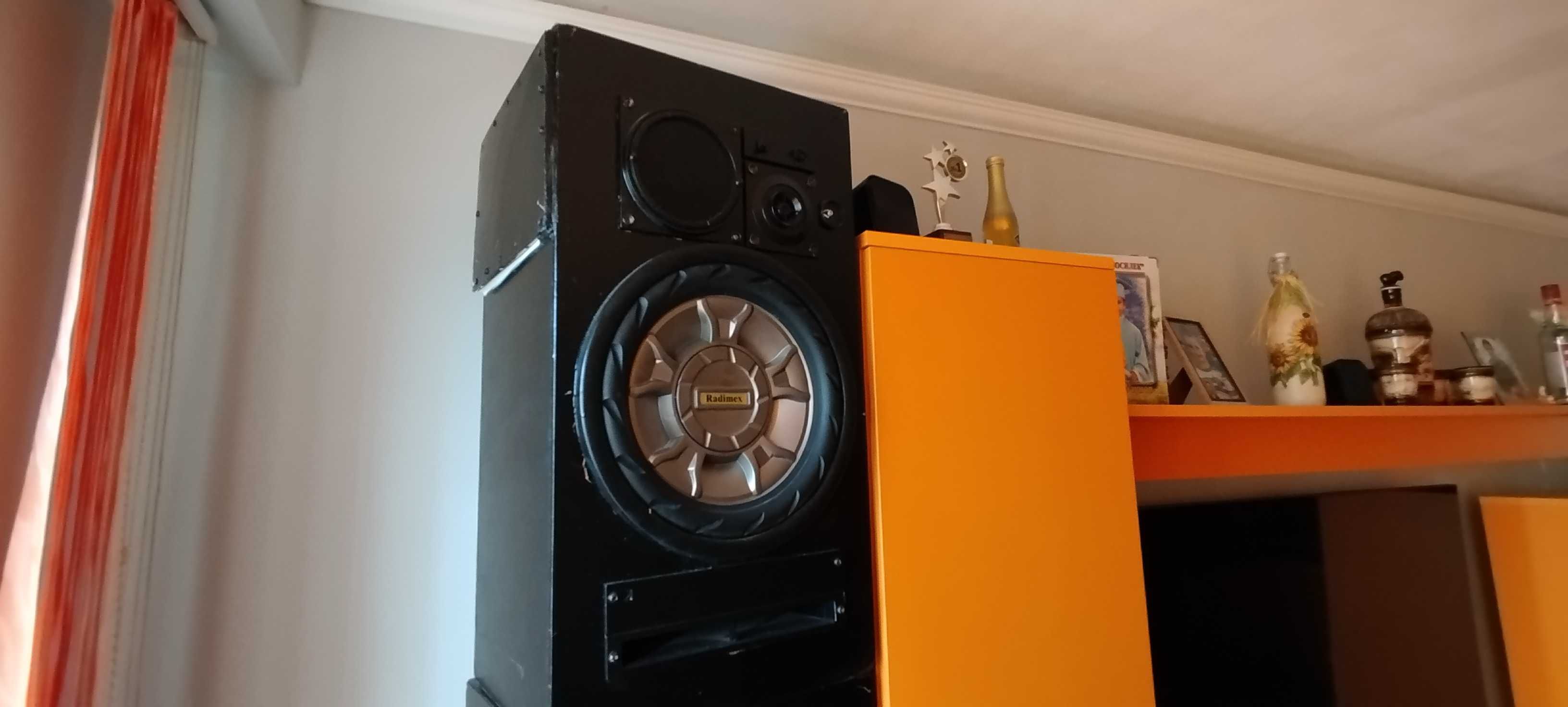 Тонколони 12 инча и ресивър Harman kardon