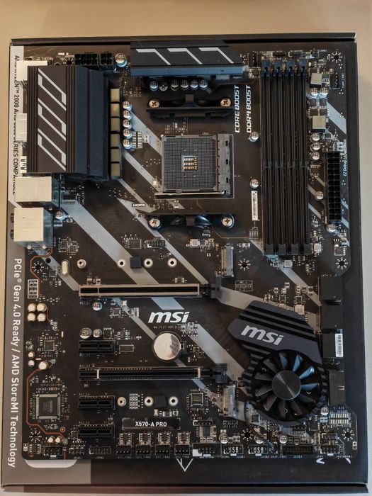 Placa de baza MSI X570-A Pro Socket AM4