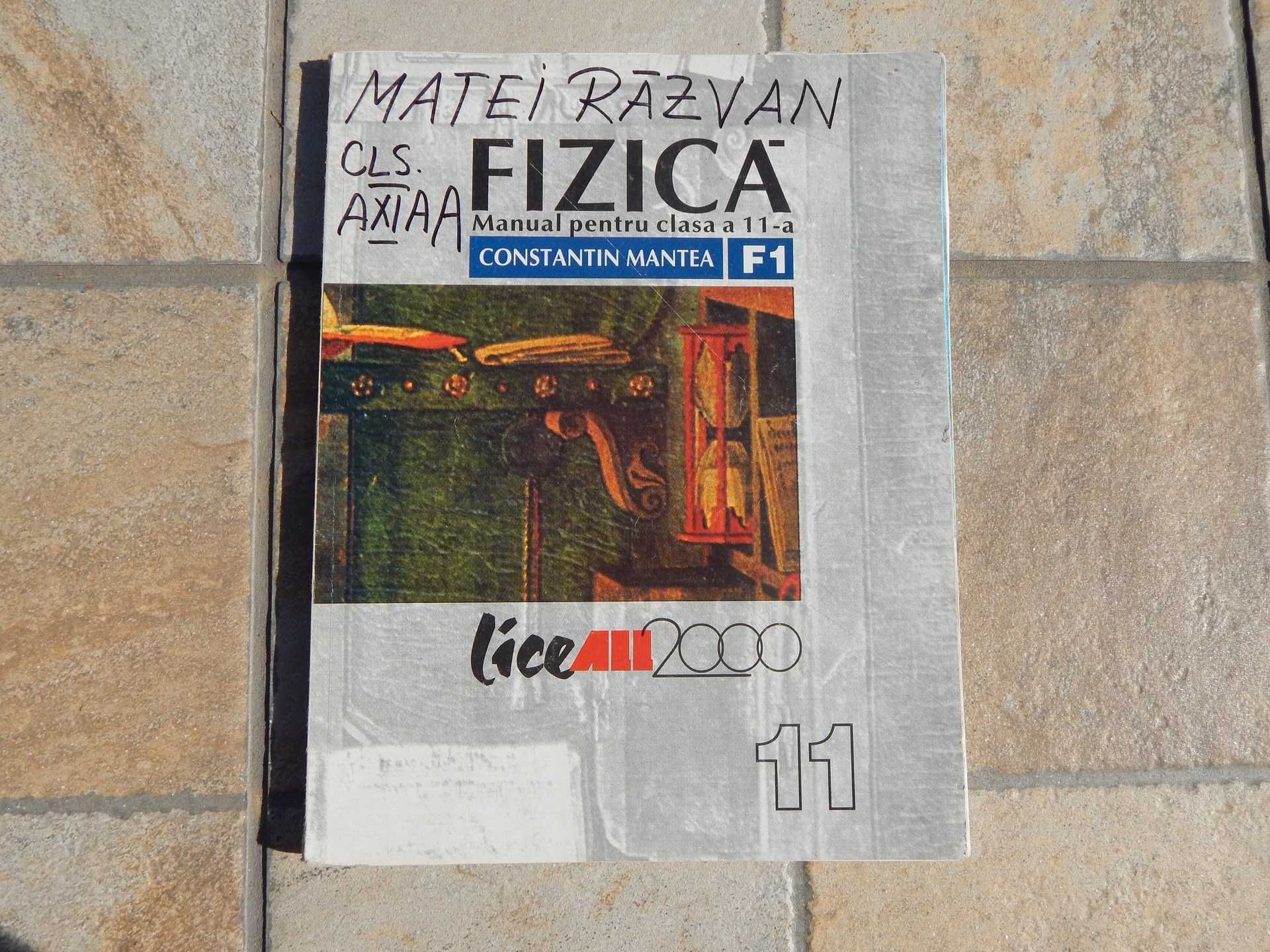 Manual fizica clasa XI Constantin Manea Editura All Educational 2003