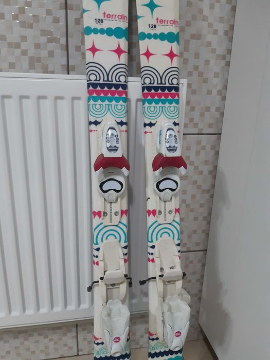 Schiuri copii Rossignol 128 cm pentru fete
