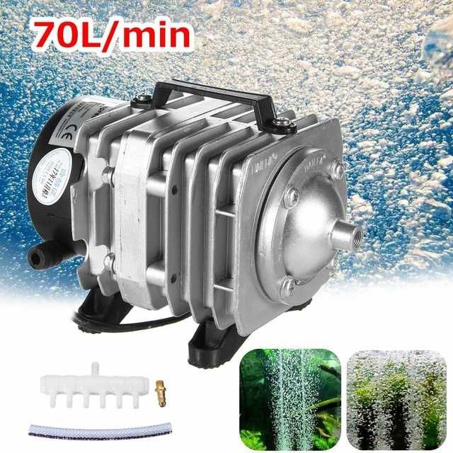Compresor Aer Electromagnetic Acvariu 45W ACO-318 70L/min NOU