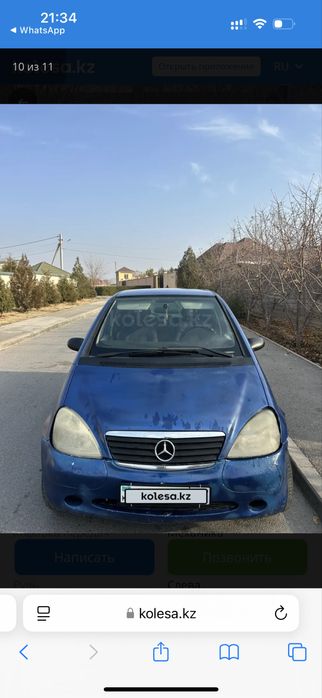 Mercedes-benz a140 Мерседес-бенз а140