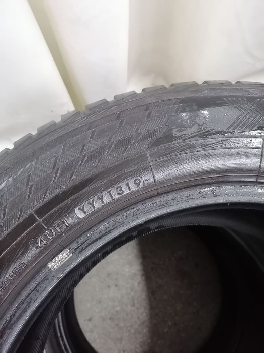 Anvelope în stare buna  iarna 215/60/16 dot 2019 și 3 jante tabla