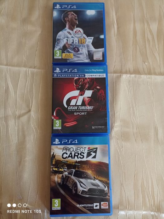 Игри за ps4 - FIFA, Gran Turismo, Project Cars