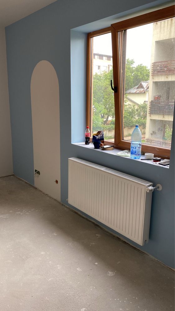 Vopsea lavabila interior Oskar Superweiss, cu pigment bleu, 2.5 L
